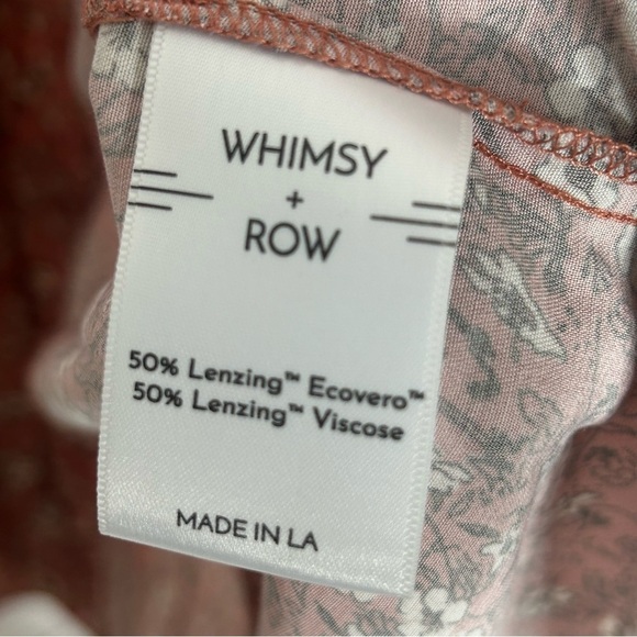 Whimsy + Row Bree Midi Dress- Rhubarb Floral - Picture 12 of 16